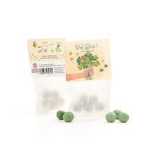 Laden Sie das Bild in den Galerie-Viewer, Blumenmurmeln - Viel Glück - Kleestraus - 5 Murmeln im Tütchen