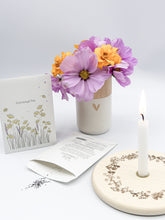 Laden Sie das Bild in den Galerie-Viewer, Kerzenteller/Brett "Blumenkranz"