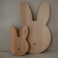 Laden Sie das Bild in den Galerie-Viewer, Mini Hasenbrett - Holzbrett