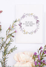 Laden Sie das Bild in den Galerie-Viewer, Blumengruss "Alt sein ist auch.."