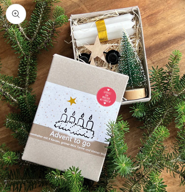 Adventskranz to go – Mini-Kranz, Maxi-Gefühl