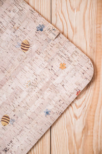 Kork Kinder Yogamatte eifrige Bienen