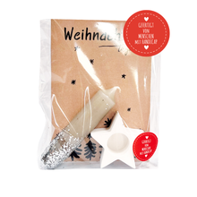 Laden Sie das Bild in den Galerie-Viewer, Weihnachten to Go - handgefertigter Kerzenhalter für eine festliche Stimmung