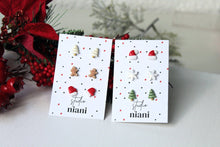 Laden Sie das Bild in den Galerie-Viewer, Weihnachtsohrringe, 3x Sets, Unikate