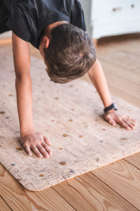 Kork Kinder Yogamatte eifrige Bienen