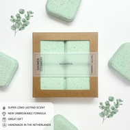 DUSCHBOMBE | GESCHENKPACKUNG 4 STÜCK | EUKALYPTUS |