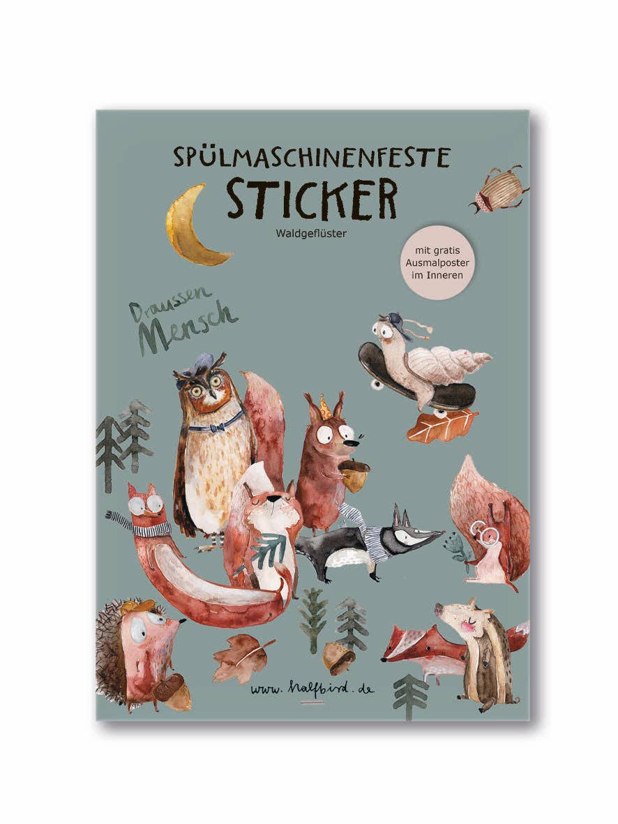 Spülmaschinenfeste Sticker 