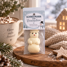 Laden Sie das Bild in den Galerie-Viewer, Schneemann zum Vernaschen – süsse Freude im Advent