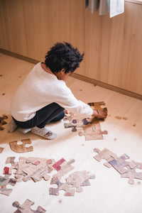 Bodenpuzzle Weltreise