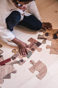 Bodenpuzzle Weltreise