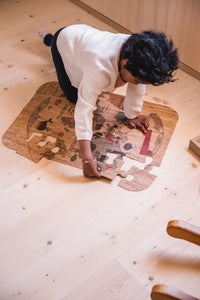 Bodenpuzzle Weltreise