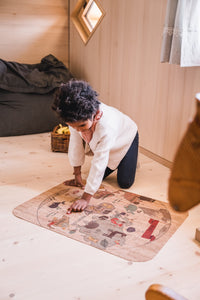 Bodenpuzzle Weltreise