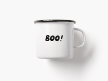 Laden Sie das Bild in den Galerie-Viewer, Tasse aus Emaille / Boo