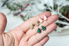 Laden Sie das Bild in den Galerie-Viewer, Xmas Ohrstecker, 3x Sets, Unikate