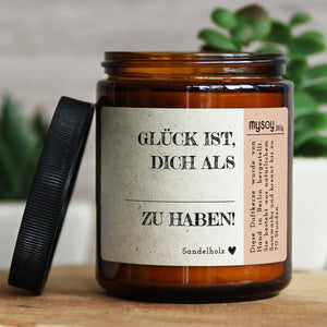Glück ist, dich als [beschreibbar]…: Sandelholz