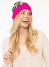 Laden Sie das Bild in den Galerie-Viewer, Cashmere Mütze „Leo“ – Beige oder Pink