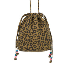 Laden Sie das Bild in den Galerie-Viewer, BILLIE PALOMA GRAOU OLIVE - Umhängetasche mit Leopardenmuster