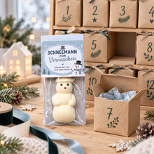 Laden Sie das Bild in den Galerie-Viewer, Schneemann zum Vernaschen – süsse Freude im Advent
