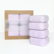 DUSCH BOMBE| GESCHENKPACKUNG 4 STÜCK | LAVENDEL | 240g