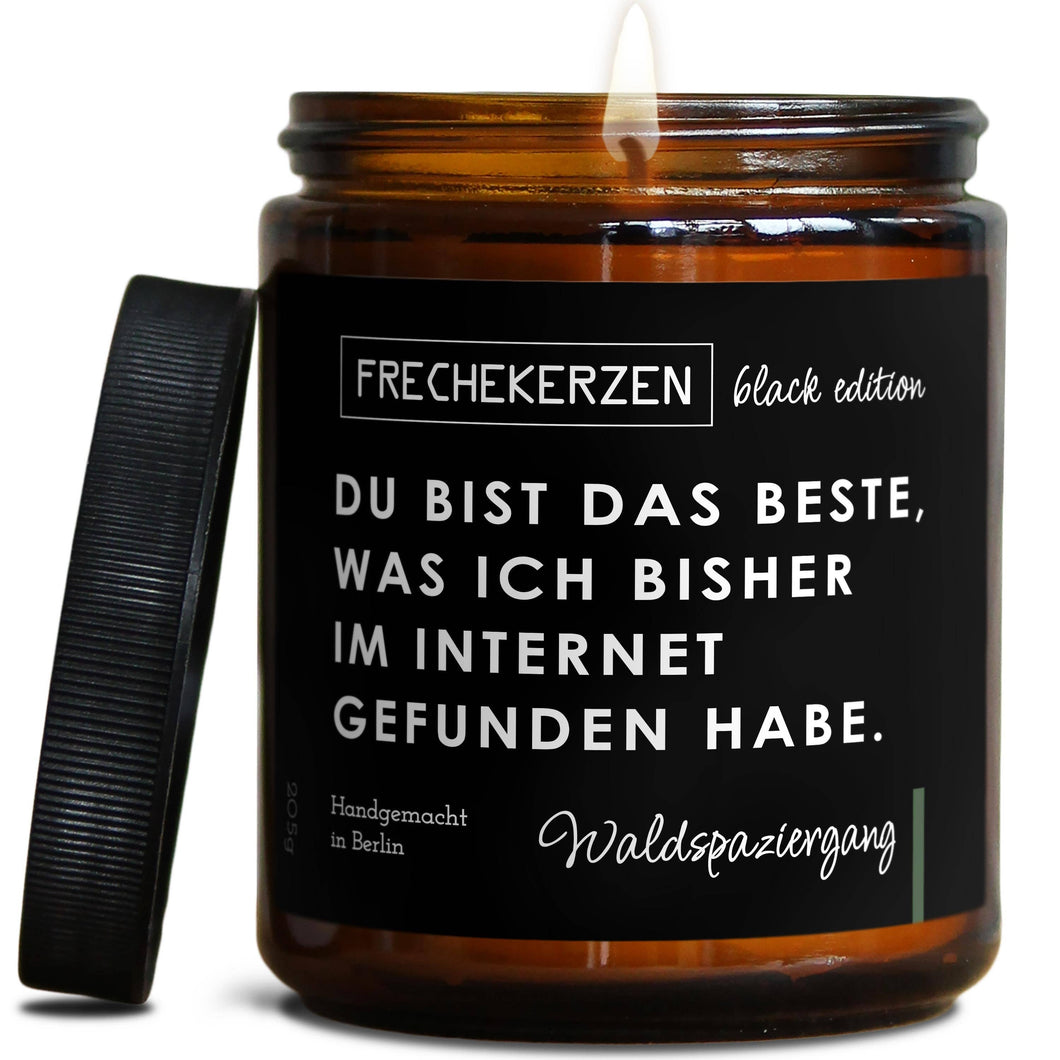 Du bist das Beste was ich bisher… | Black Vanilla / Waldspaziergang / Whiskey