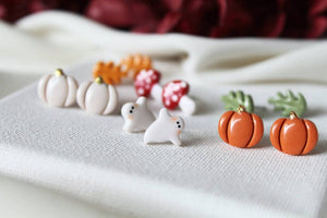 Herbst / Halloween Ohrstecker, Unikate
