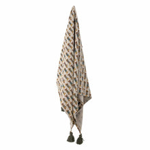 Laden Sie das Bild in den Galerie-Viewer, Bloomingville MINI Charlie Plaid – Kinderdecke aus recycelter Baumwolle