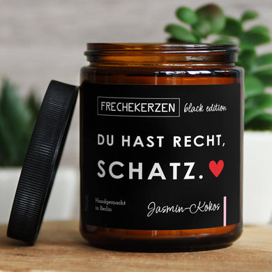 Du hast recht, Schatz.| Jasmin-Kokos