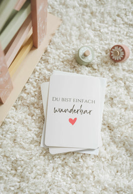 Du bist einfach wunderbar