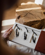 Laden Sie das Bild in den Galerie-Viewer, Lavendel, Palo Santo und Safran, Wachsriegel