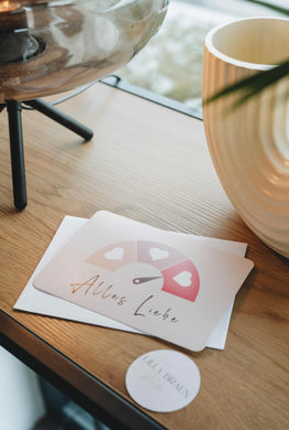 Alles Liebe Postkarte