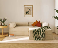 Funzy Family Sofa Set – Modulares Familiensofa in L-Form