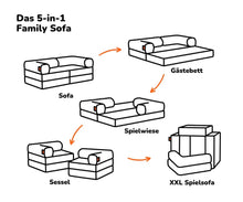 Laden Sie das Bild in den Galerie-Viewer, Family Funzy Sofa