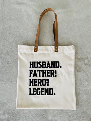 Canvas Tasche - „Husband“