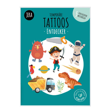 Kindertattoo Set Entdecker