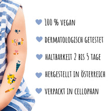 Laden Sie das Bild in den Galerie-Viewer, Kindertattoo Set Schulkind