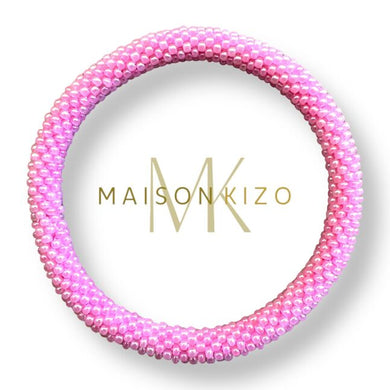 Glasperlen Armband - Pink