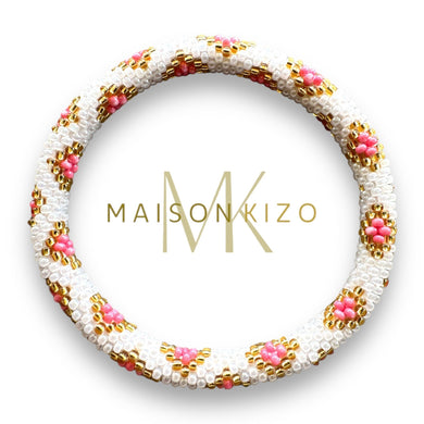 Glasperlen Armband - Glossy Peach