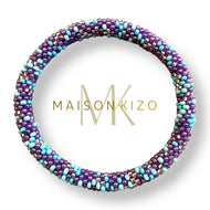 Glasperlen Armband - Mare purple