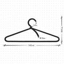 Laden Sie das Bild in den Galerie-Viewer, Kleiderbügel/Hooks aus Seil - Grey - Limited Edition