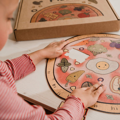 Kork Steckpuzzle Pizza Luigi
