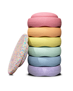 Osteraktion Stapelstein Set Pastel - gratis Board