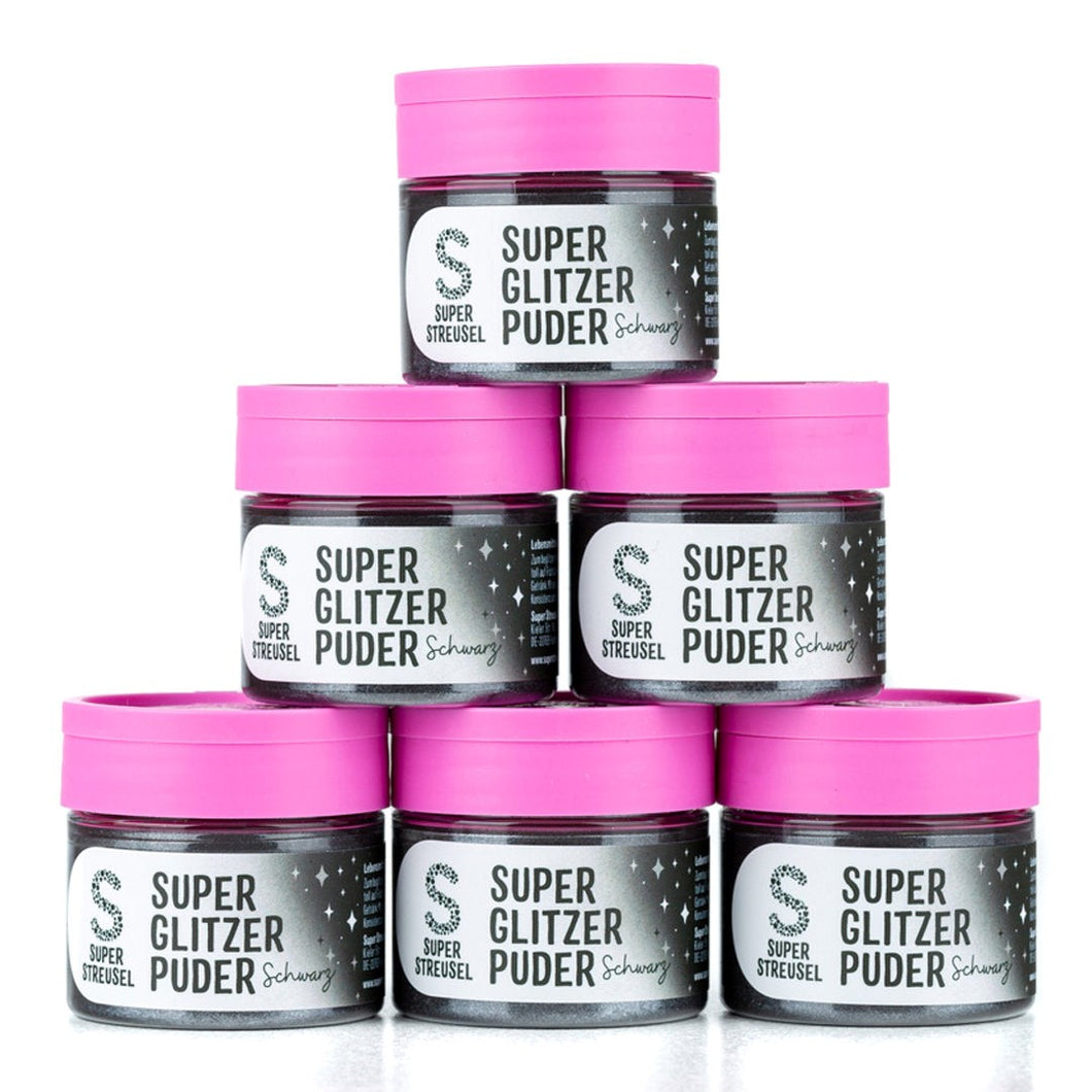 SuperGlitzerPuder Schwarz