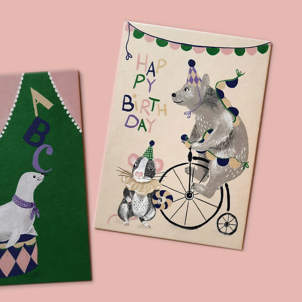 Postkarte - Zirkus