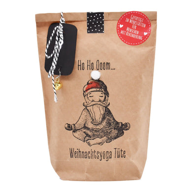Weihnachtsyoga mit Weihnachtsmann Wundertüte