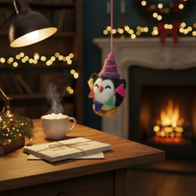 Laden Sie das Bild in den Galerie-Viewer, Party Penguin Pinguin Filzfigur | Felt so good