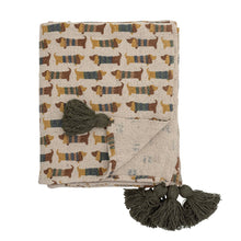Laden Sie das Bild in den Galerie-Viewer, Bloomingville MINI Charlie Plaid – Kinderdecke aus recycelter Baumwolle
