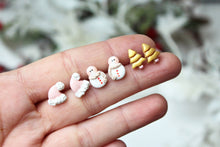 Laden Sie das Bild in den Galerie-Viewer, Xmas Ohrstecker, 3x Sets, Unikate