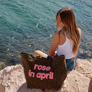 Elisa Baumwoll-Shopper Graou Olive mit Logo