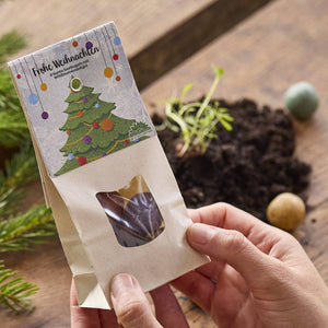 Weihnachtskugeln - Bunte Blumenmurmeln