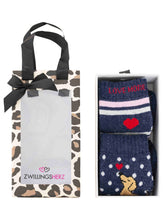 Laden Sie das Bild in den Galerie-Viewer, Socken-Set „Puppy Love“ – 2 Paar mit Dackel